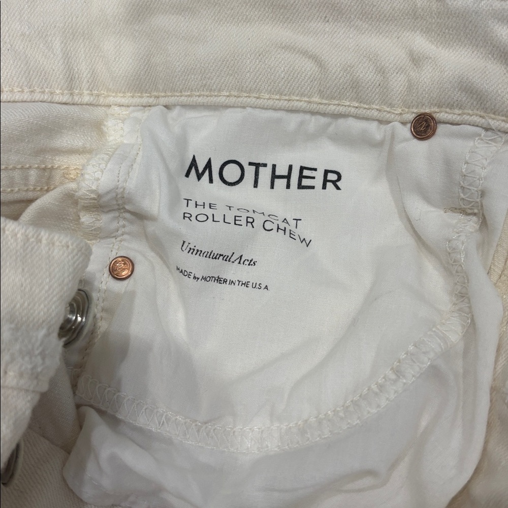 MOTHER Denim The Tomcat Roller Chew Flare Jeans - Unnatural Acts - Picture 8 of 9